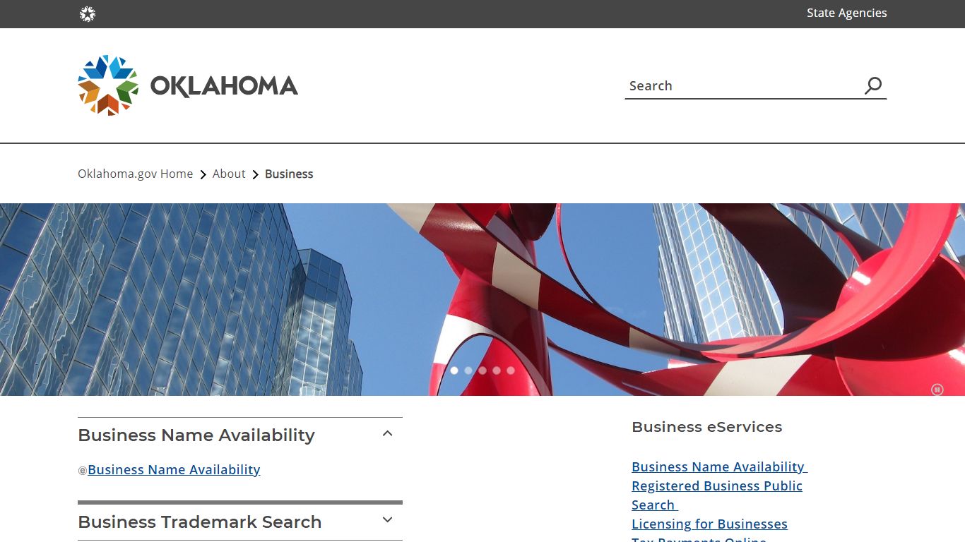 Business Name Availability - Welcome to Oklahoma's Official Web Site