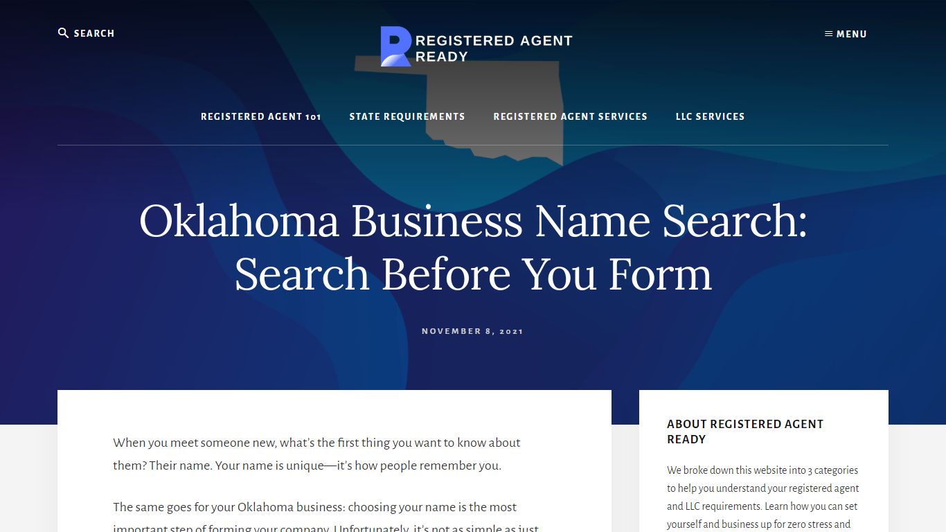 Oklahoma Business Name Search: Search Before You Form